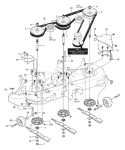 Part Location Diagram of 95416MA Murray Hub, Blade Adaptor