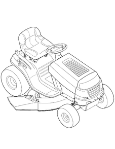 Diagram Diagram and Parts List for 13AM77LS058 2012 Murray Lawn Tractor