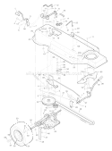 Part Location Diagram of 92194E701MA Murray Lifter Bracket Assembly Rh