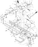 Page F Diagram and Parts List for 468602X68A  Murray Lawn Tractor