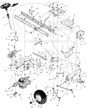 Page G Diagram and Parts List for 468602X68A  Murray Lawn Tractor