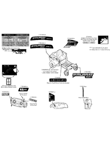 Part Location Diagram of 777D19595 Murray Lbl:Deck:Black46_Murray