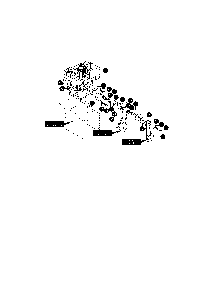Engine assembly Diagram and Parts List for 624504X6  Murray Snow Blower