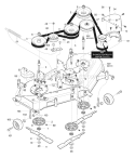 Part Location Diagram of 721334AYP Murray Blade, 50-inch / 52