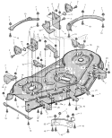 Part Location Diagram of 95176E701MA Murray BRACKET - CHUTE SUPPO