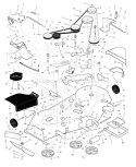 Part Location Diagram of 94874E701 Murray Bracket, Bellcrank