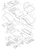 Part Location Diagram of 093331E700 Murray Support, Battery