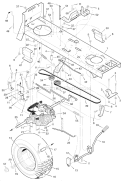 Part Location Diagram of 093329E700 Murray Bracket, Left Transaxle