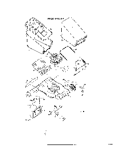 Rear bagger Diagram and Parts List for 21641  Murray Lawn Mower