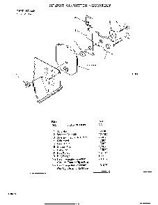 Height adjuster Diagram and Parts List for 9-22263X9  Murray Lawn Mower
