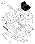 Page A Diagram and Parts List for 536270300  Murray Lawn Tractor