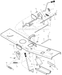 Page E Diagram and Parts List for 536270300  Murray Lawn Tractor