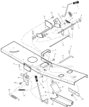 Page E Diagram and Parts List for 536270301  Murray Lawn Tractor