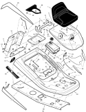 Page A Diagram and Parts List for 536270302  Murray Lawn Tractor