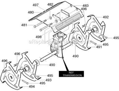Part Location Diagram of 120392MA Murray Washer
