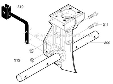Page E Diagram and Parts List for 53629252300  Murray Cultivator