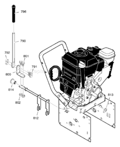 Page H Diagram and Parts List for 53688165 2005 Murray Snow Blower