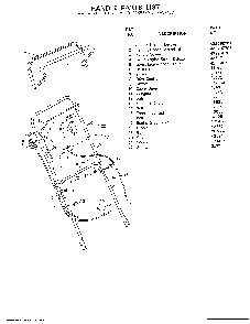 Part Location Diagram of 43378E701MA Murray HANDLE COM.22 F/DR-X