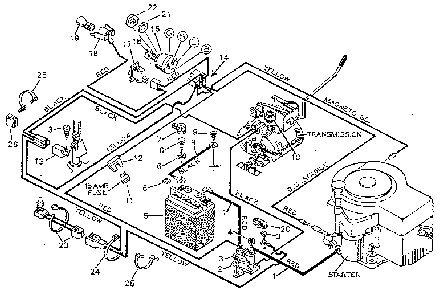Part Location Diagram of STD541425 Murray Hex Lock Nut, 1-pack STD541425