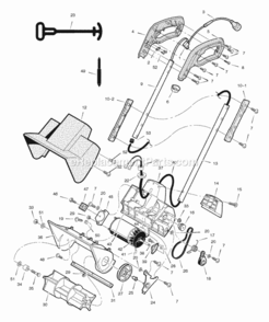 Part Location Diagram of F-041018C Murray Book, Instruction