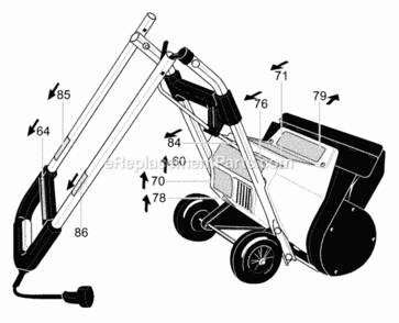 Part Location Diagram of 48X372 Murray DISCONTINUED
