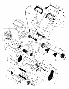 Part Location Diagram of 578918E701 Murray DISCONTINUED