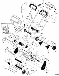 Part Location Diagram of 37X134 Murray DISCONTINUED