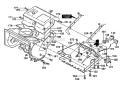 Top Cover Assembly Diagram and Parts List for 620301X4D  Murray Snow Blower
