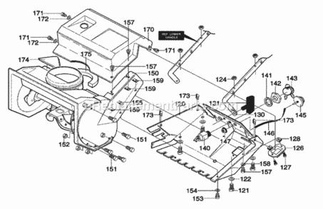 Part Location Diagram of 337643MA Murray Cover Top W/Guard 660