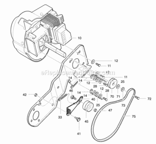 Part Location Diagram of F-011009M Murray Operators Manual