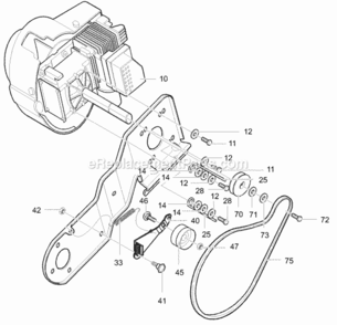 Part Location Diagram of F-001140M Murray OPERATOR'S MANUAL
