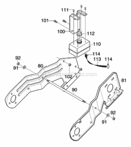 Part Location Diagram of 18XD31 Murray WASHER, HVSPTLK