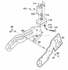 Part Location Diagram of 578093E701 Murray DISCONTINUED