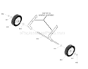 Page H Diagram and Parts List for 6210540X116NA PM50E - 2007 Murray Snow Blower