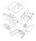 Part Location Diagram of 1741505MA Murray Cover-Top