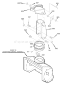 Page D Diagram and Parts List for 6210540X83NA 525-21 - 2007 Murray Snow Blower