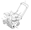Page C Diagram and Parts List for 6210700X116NA PM40 - 2007 Murray Snow Blower