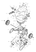 Page D Diagram and Parts List for 6210700X117NA PSB210 - 2007 Murray Snow Blower