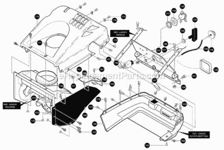 Part Location Diagram of 761539-830 Murray CONTROL PANEL