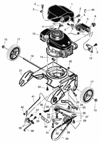 Part Location Diagram of 37X131 Murray DISCONTINUED