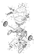 Page C Diagram and Parts List for 1695522 18-2816-49 - 2008 Murray Snow Blower