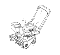 Part Location Diagram of 1741371MA Murray Decal-4Hp / 21"