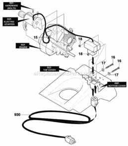 Part Location Diagram of 414106 Murray Washer, Flat .188X.38X.040