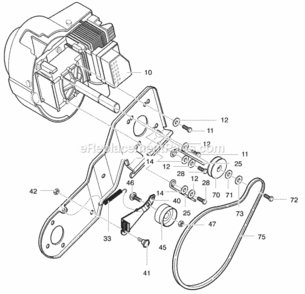 Part Location Diagram of F-001141M Murray BOOK, INSTRUCTION