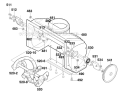 Auger_Housing Diagram and Parts List for 621450X4E  Murray Snow Blower