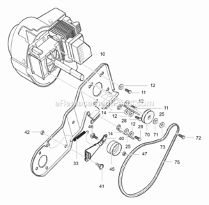 Part Location Diagram of F-021029 Murray Book, Parts