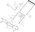 Part Location Diagram of 314135MA Murray Handle-Upper W/Foam