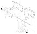 Page J Diagram and Parts List for 621502X37NA 521SSE - 2006 Murray Snow Blower
