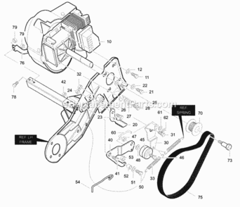 Part Location Diagram of 313444 Murray DISCONTINUED
