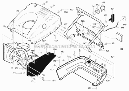 Part Location Diagram of 1501742 Murray COVER, TOP